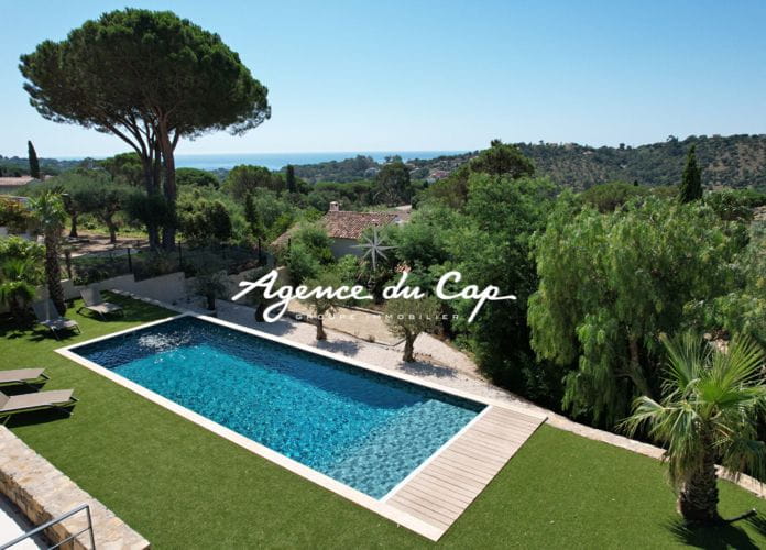 For sale provencal villa garage pool sea view 6 rooms les issambres (1)